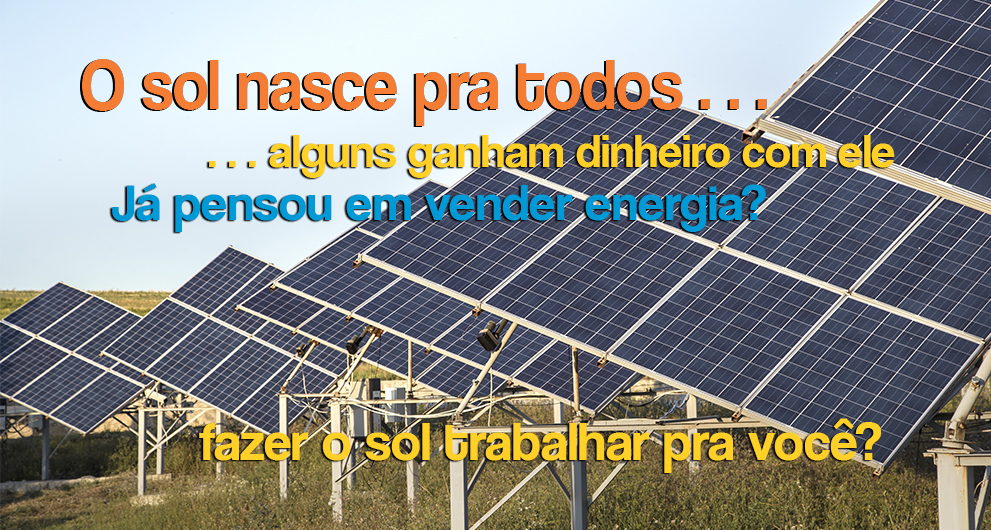 Sol nasce pra todos ...